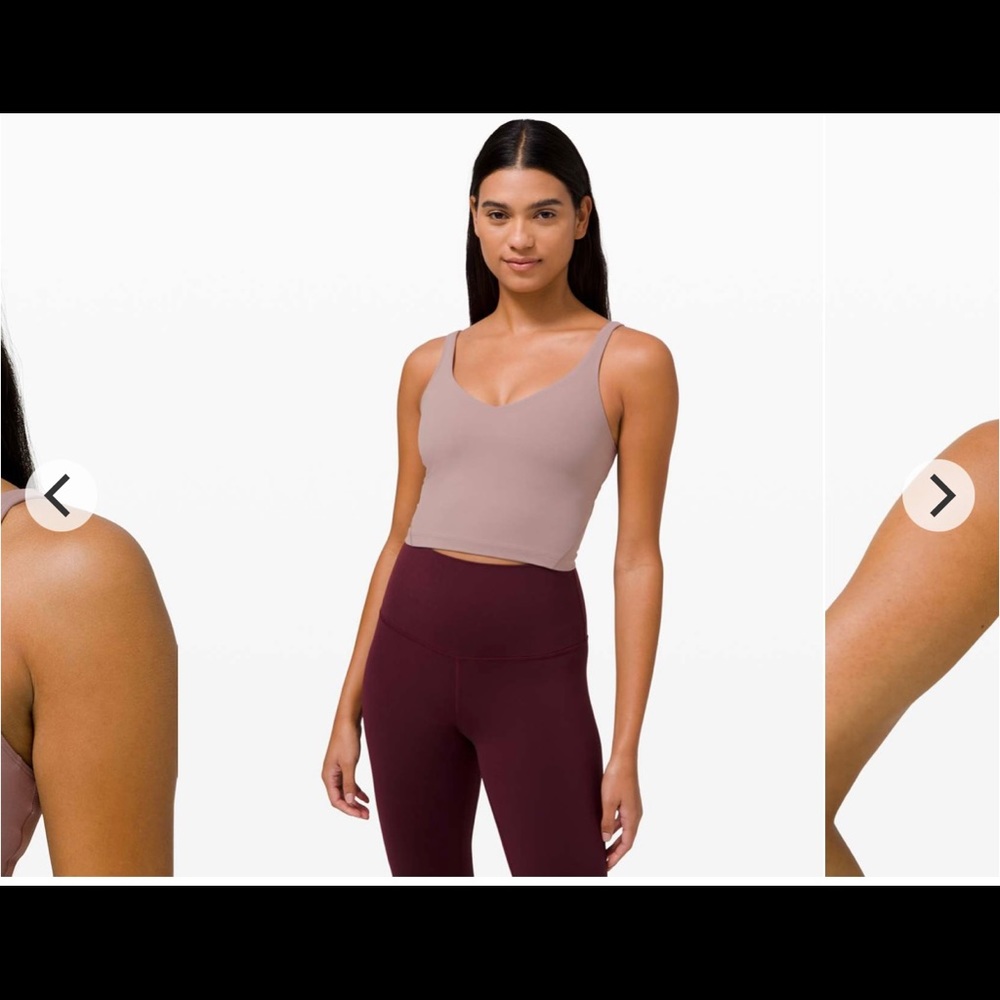 Lululemon align tank in violet verbena